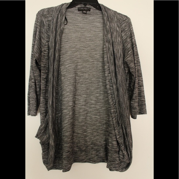 F21+ Open Cardigan 🎁Free if included in bundle🎁 - Picture 3 of 6